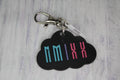 NMIXX Logo Keychain