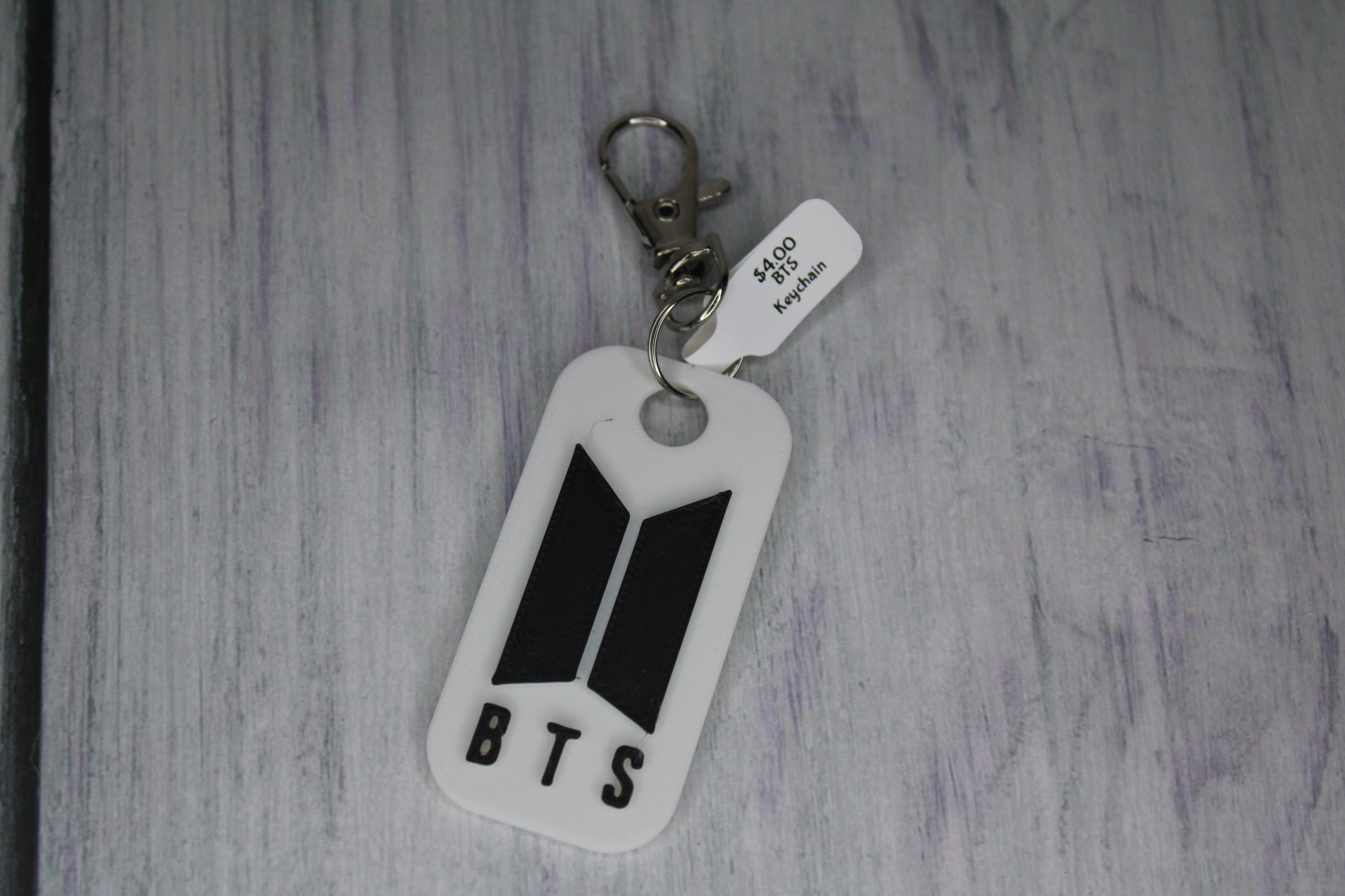 BTS Logo Keychain