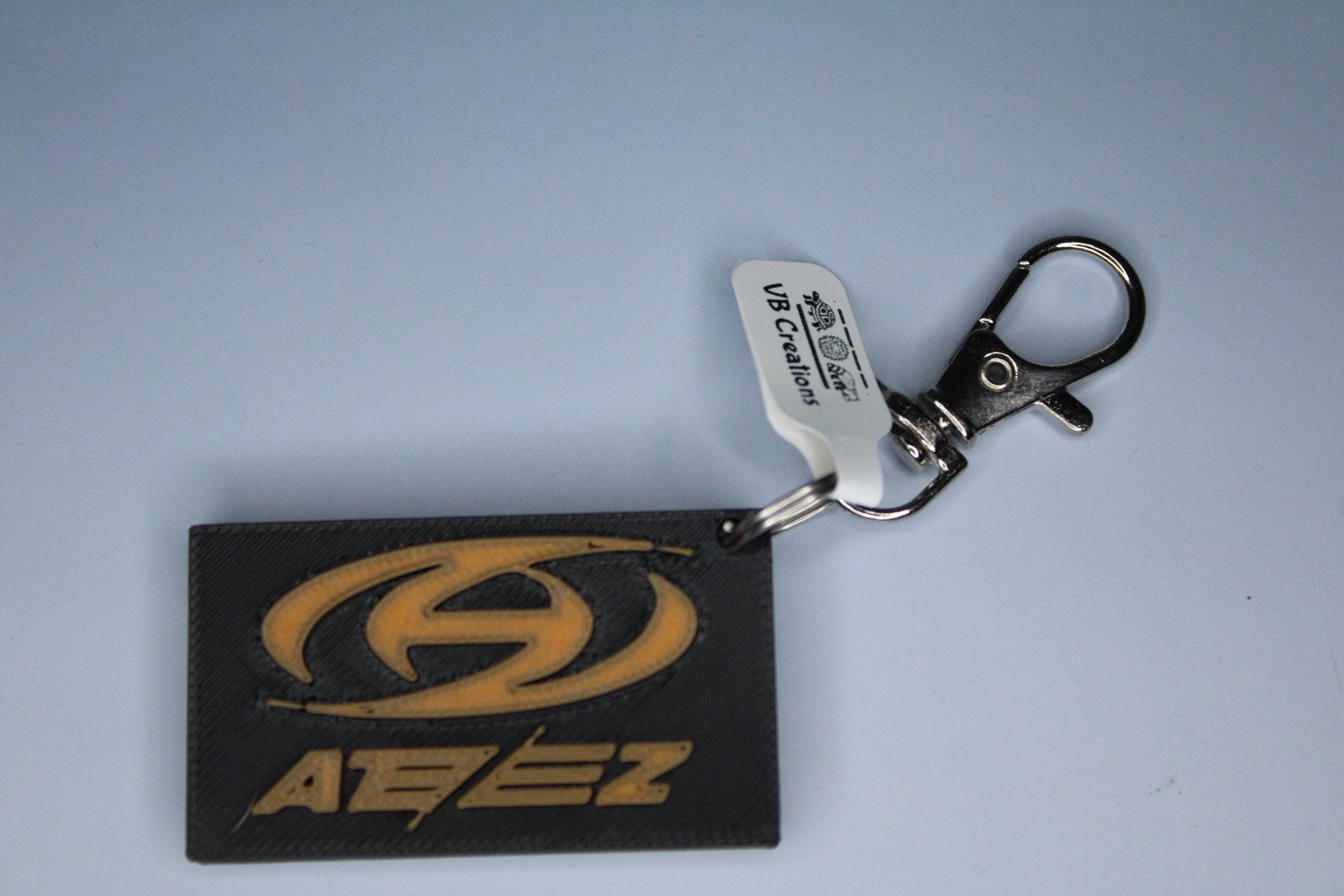 Ateez Logo Keychain