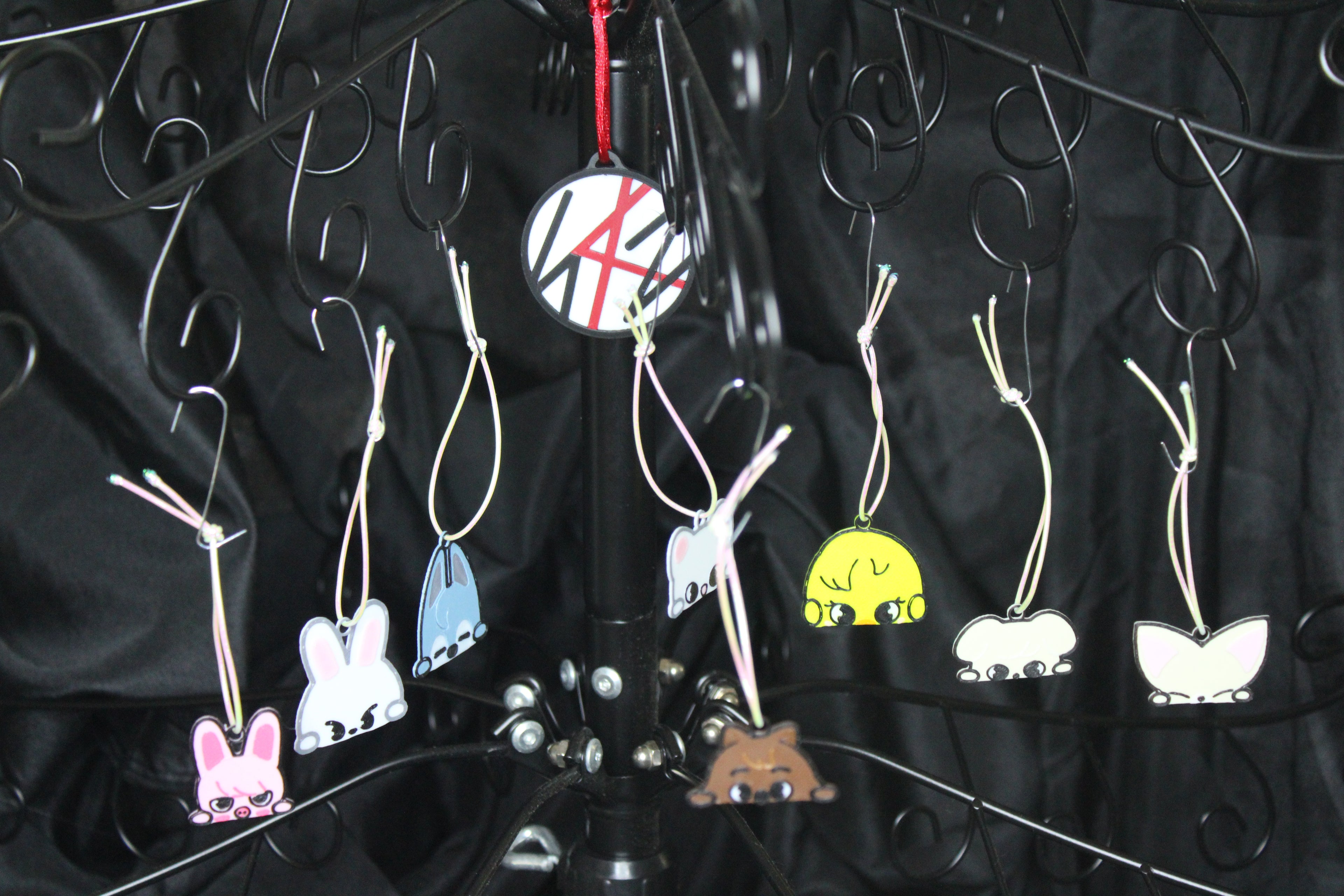 SKZOO Peek-A-Boo Ornament Set