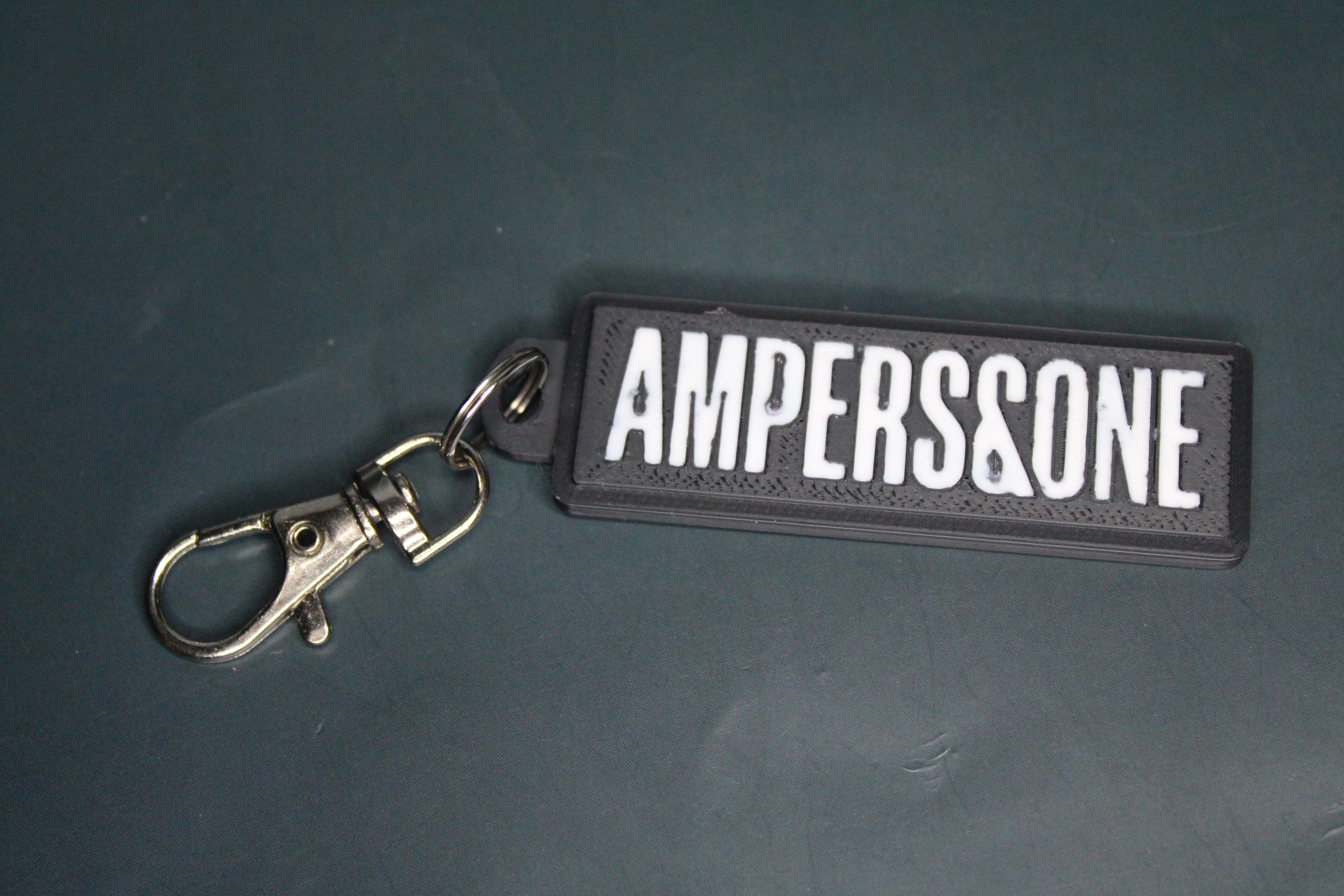 AMPERS&ONE Logo Keychain
